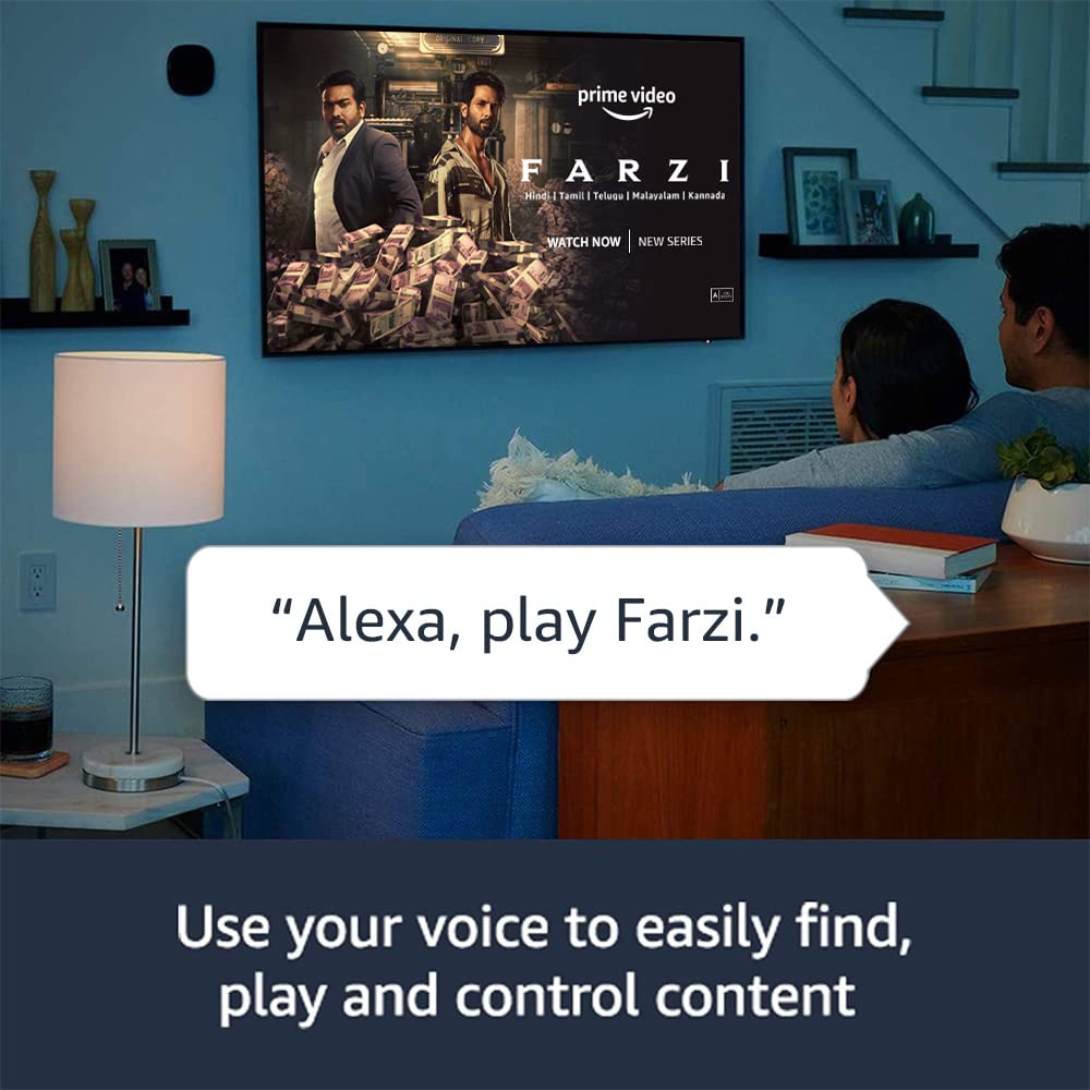 Fire TV Stick with Alexa Voice Remote (includes TV