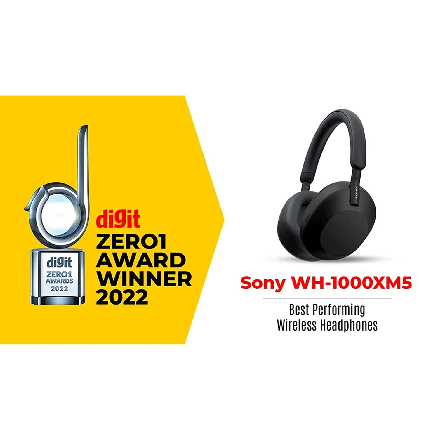  Sony WH-1000XM5 Wireless Industry Leading Headphones