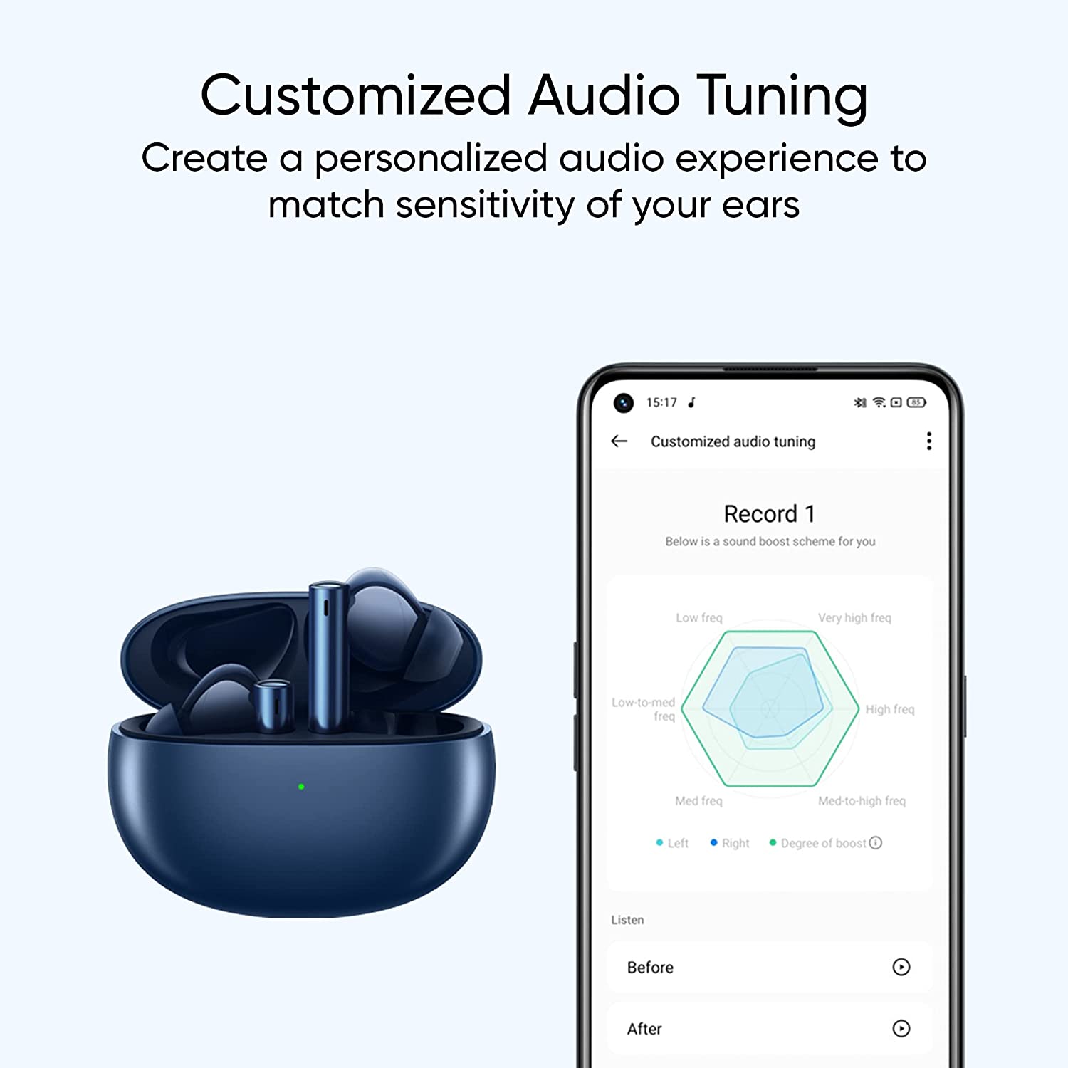 realme Buds Air 3 True Wireless in-Ear Earbuds with 42dB Active