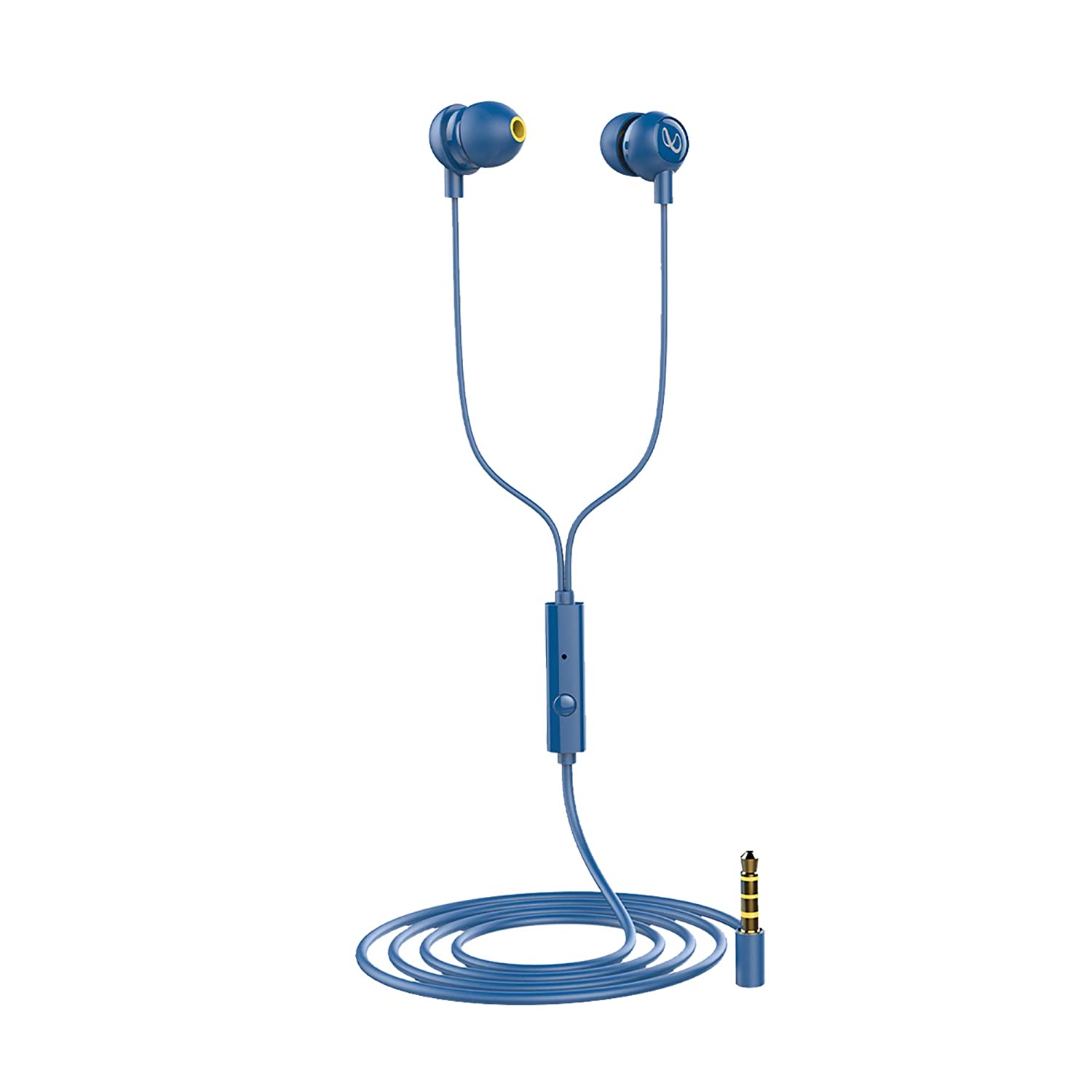 Infinity Zip 20 Wired in Ear Earphones with Mic (Blue) – DAILY DEALS 365