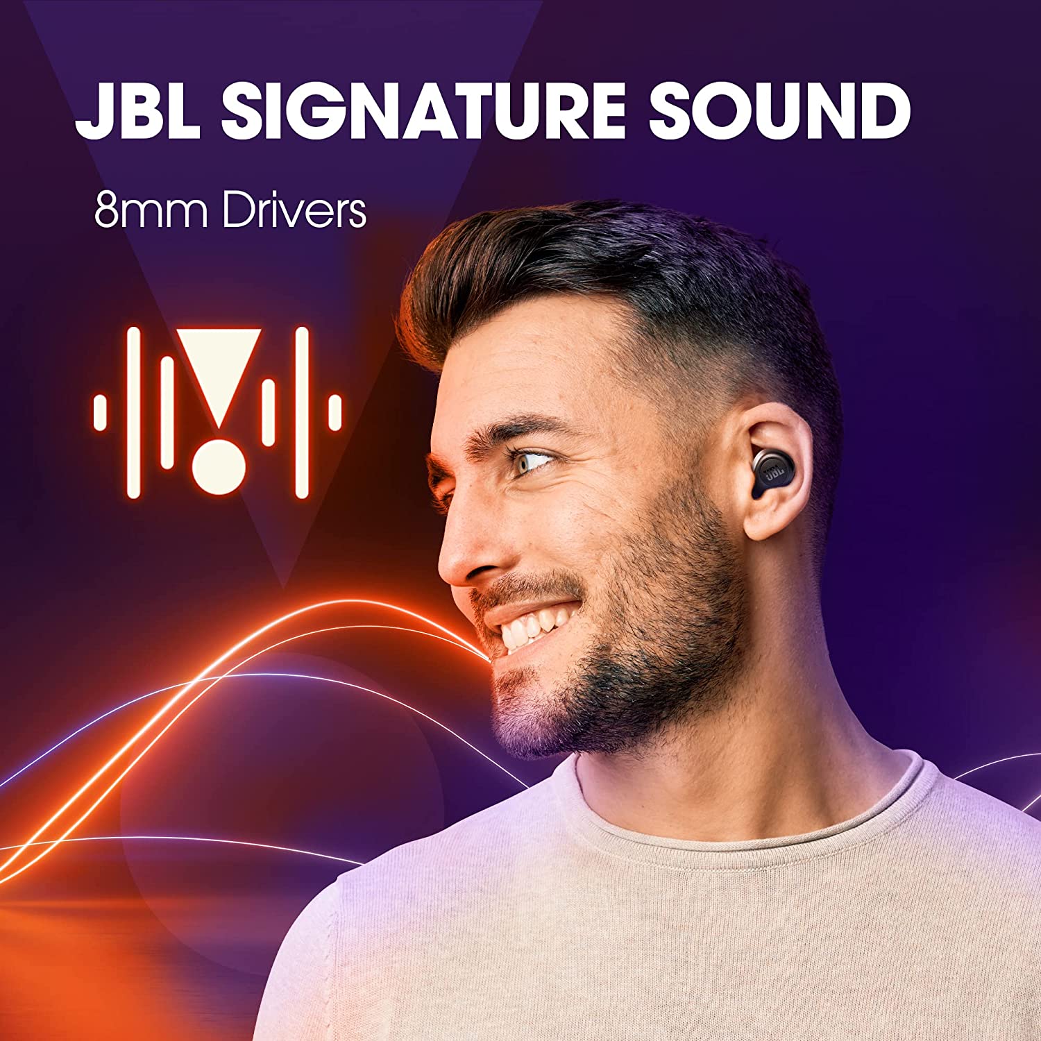 JBL Wave 100 Bluetooth Truly Wireless in Ear Earbuds with Mic, 20 Hours  Playtime, Deep Bass Sound, Use Single Earbud Or Both, Bluetooth 5.0, Voice  Assistant Support for Mobile Phones (Black) – DAILY DEALS 365