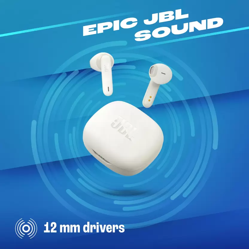 JBL Wave 300TWS bluetooth headphones - White –
