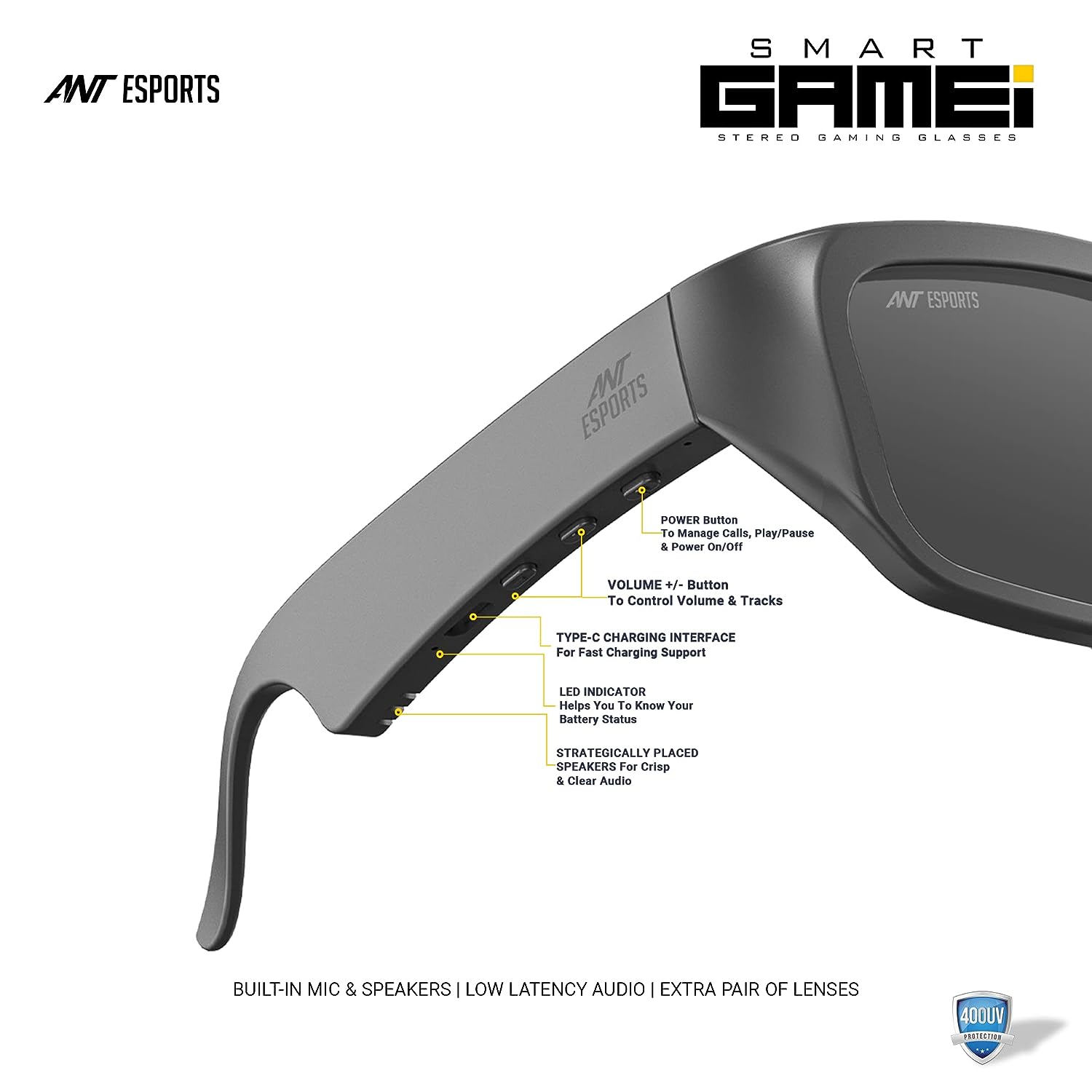 Numskull eSports Aviator Gaming Glasses - Clothing - EB Games Australia