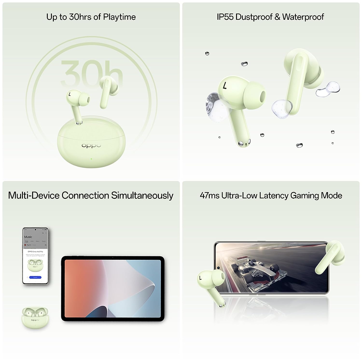 Oppo Enco Air3 Pro True Wireless in Ear Earbuds with Industry