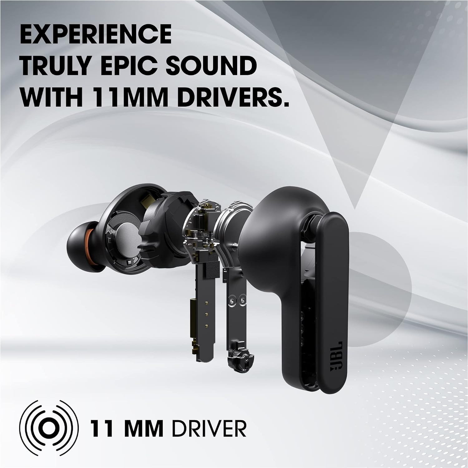 JBL Live Pro TWS Adaptive Noise Cancellation Earbuds with Mic True Wireless Earbuds up to 28 Hours Playtime Signature Sound 6 Mic Technology for