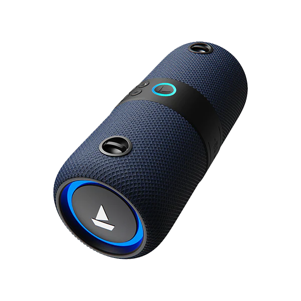 boAt Stone 1200 14W Portable Wireless Speaker with RGB LEDs(DARK BLUE) boAt Stone 1200 | 14W Portable Wireless Speaker with RGB LEDs, Up to 9 Hours of Playtime, AUX, USB and FM modes (DARK BLUE) - Image 1